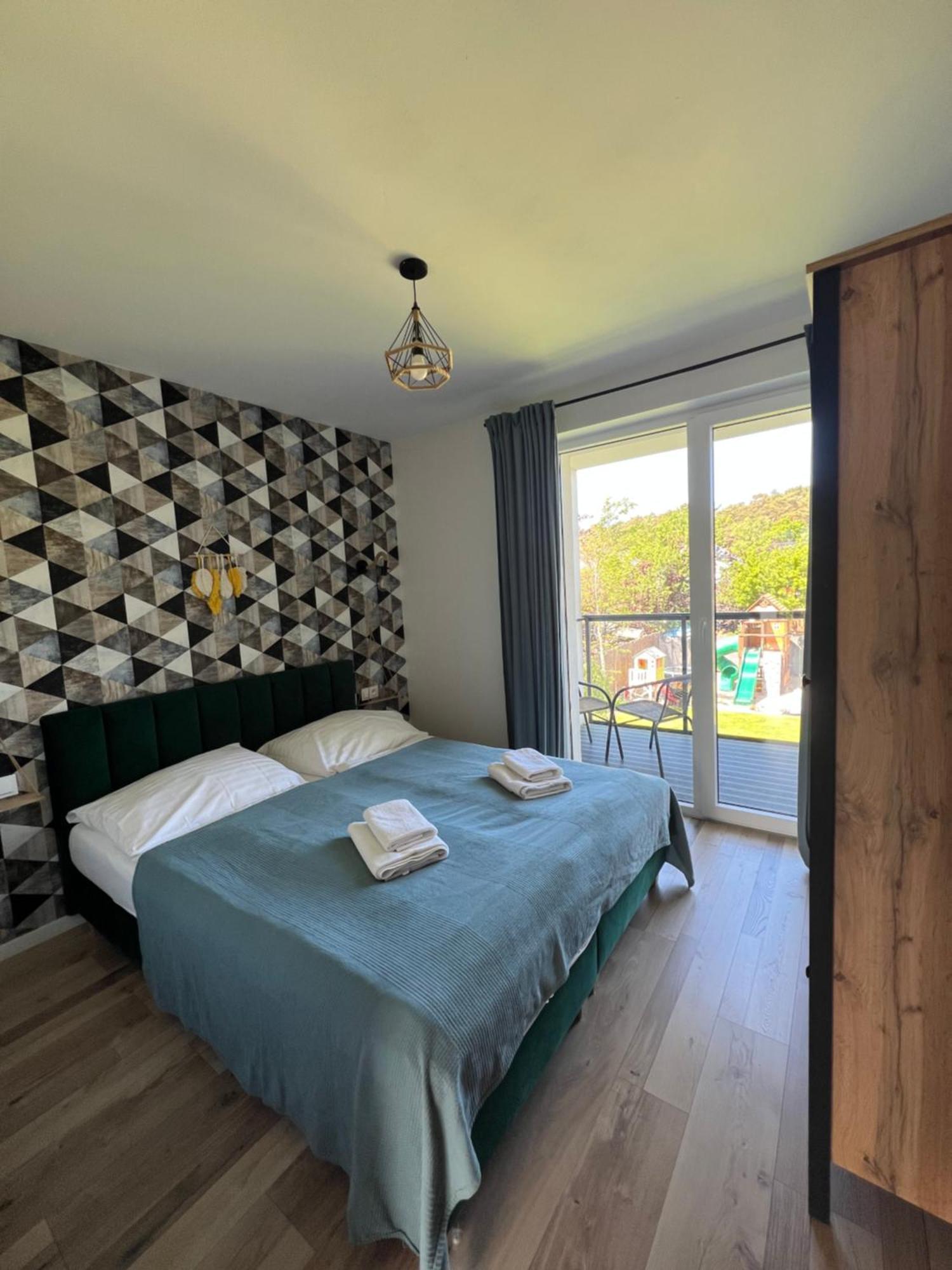 Czarny Baran Appartement Dębki Buitenkant foto